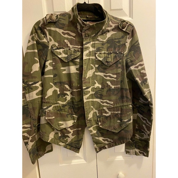 Paris Blues Jackets & Blazers - Paris blues Camoflauge Coat J